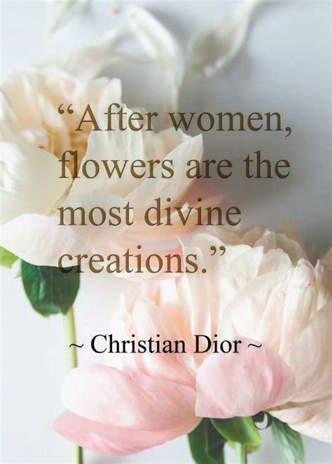 dior woman flower quote|Dior flower book.